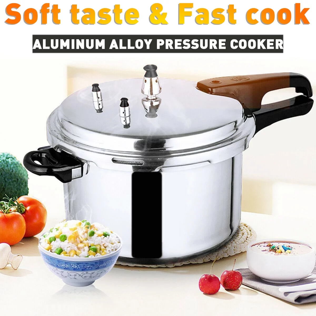 Camping Cooking Equipment Gas - Aluminum Alloy Pressure Cooker Cookware Kitchen