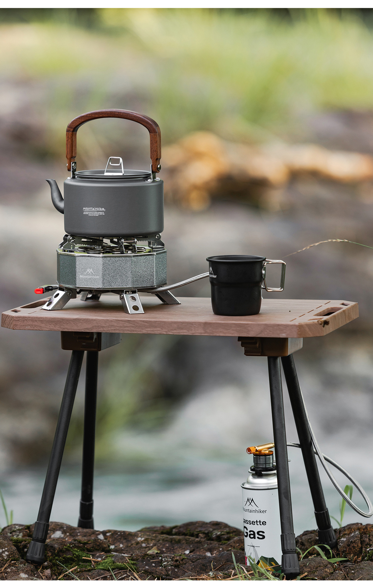 Camping Cooking Equipment Gas - MOUNTAINHIKER Gas Stove Tourist Camping Burners