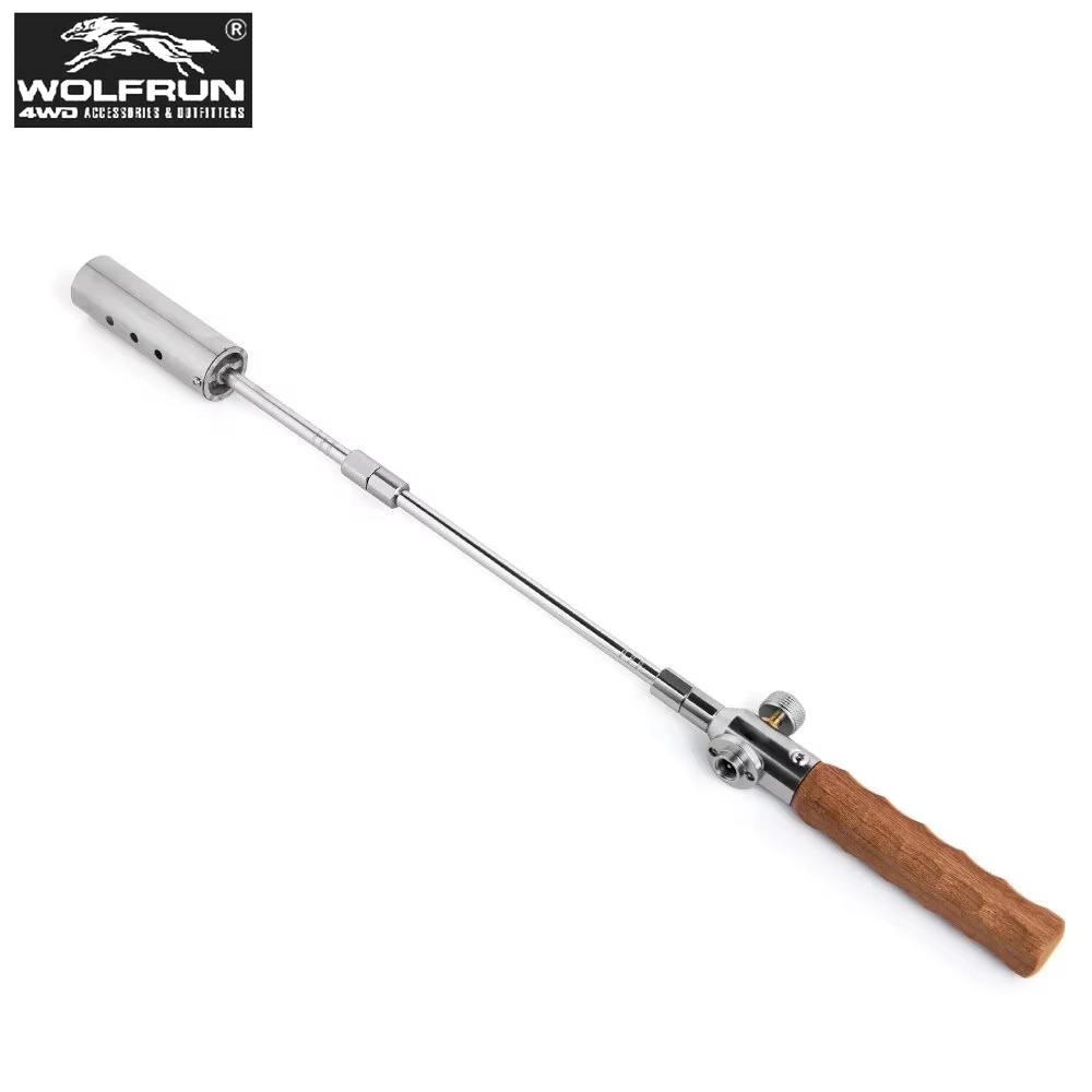 Camping Cooking Flame - Detachable 3-Section Adjustable Flame Torch Portable