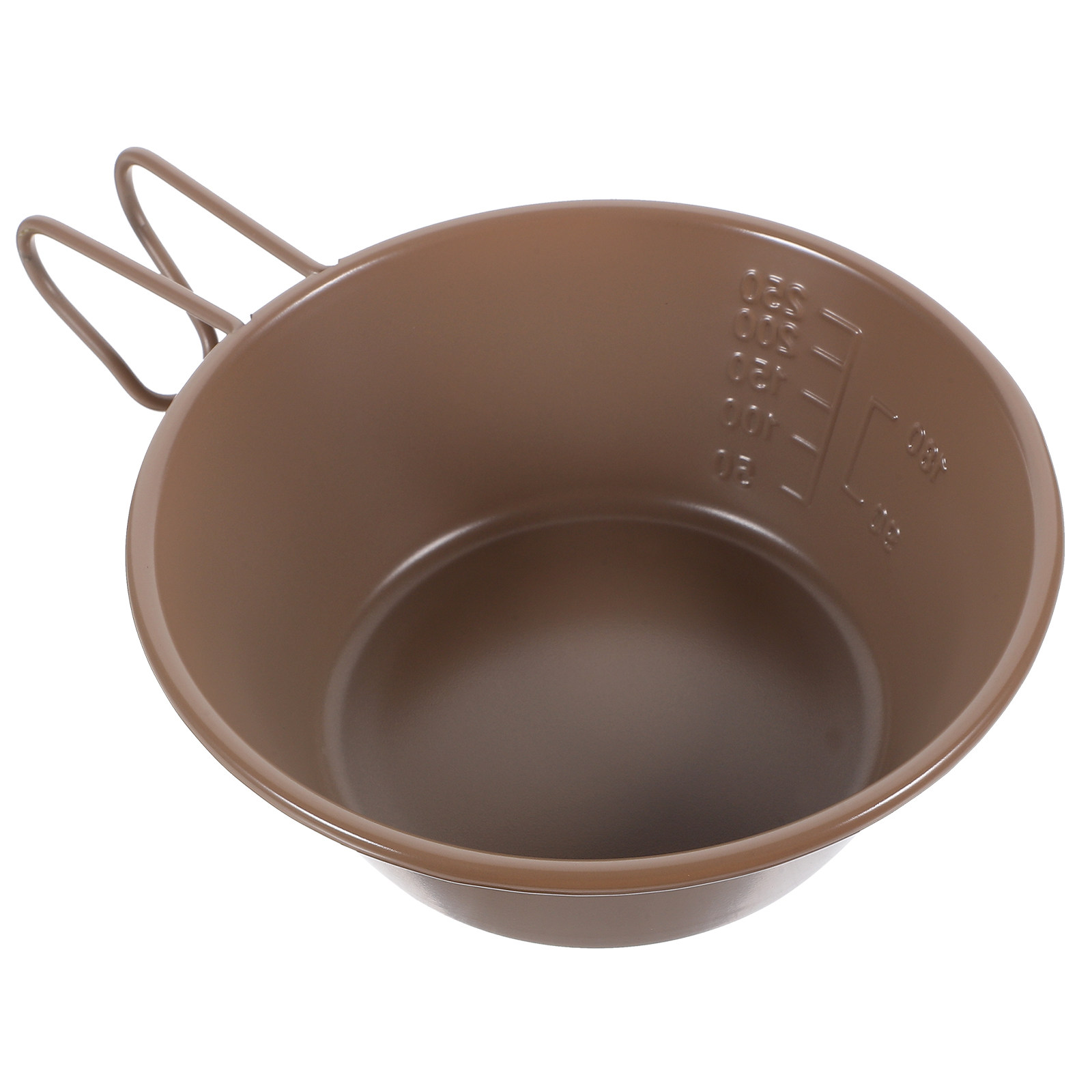 Camping Cooking And Drinking - Stainless Steel Camping Bowl Handle Lightweight
