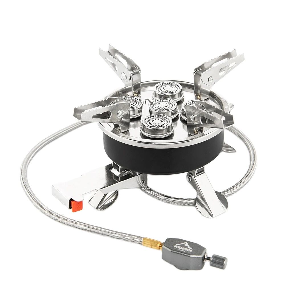 Camping Cooking Equipment Gas - Widesea Camping 5in1 Gas Stove Outdoor