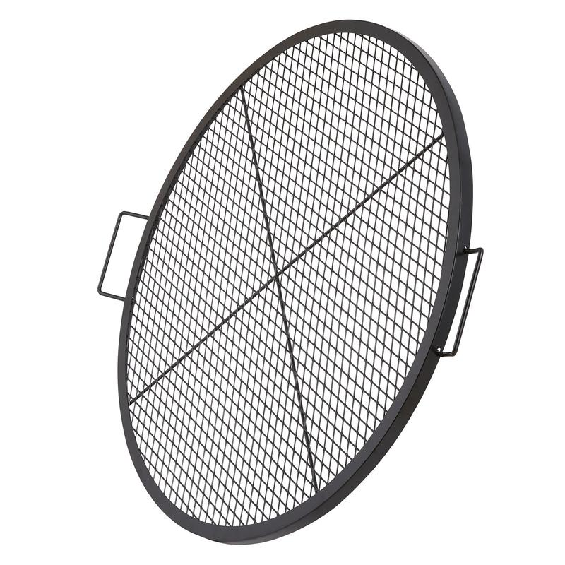 Camping Cooking Portable - Black Round Cooking Grid 36 Inch