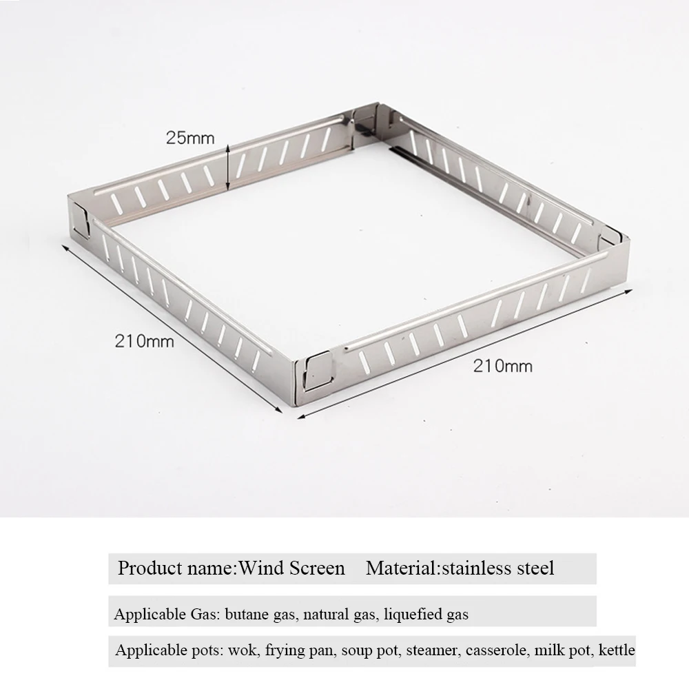 Outdoor Gas Stove Wind Screen  - Camping Cooking Equipment Gas recensie en prijs