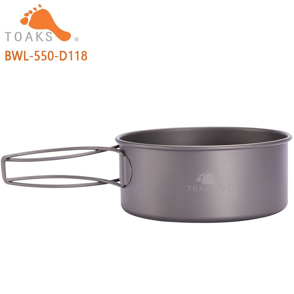 TOAKS BWL-550  Camping Titaniu - Mess Kit Titanium recensie en prijs