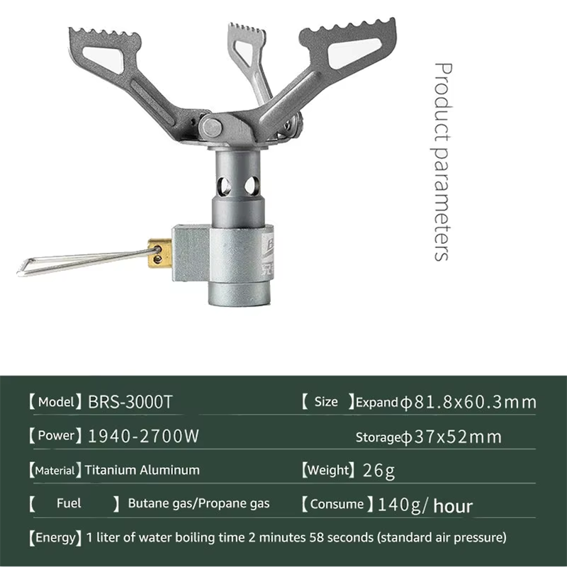 Outdoor Camping Titanium Mini  - Camping Cooking Equipment Gas recensie en prijs