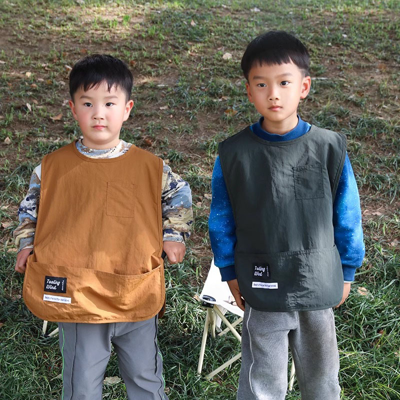 Oilproof Waterproof Kids Apron - Camping Cooking And Drinking recensie en prijs