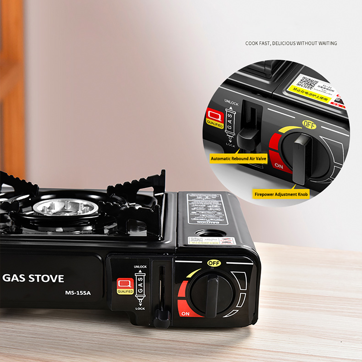 2900W Outdoor Portable Butane  - Camping Cooking Flame recensie en prijs