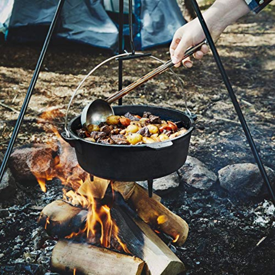 6Qt Cast Iron Camping Dutch Ov - Camp Dutch Oven Cast recensie en prijs