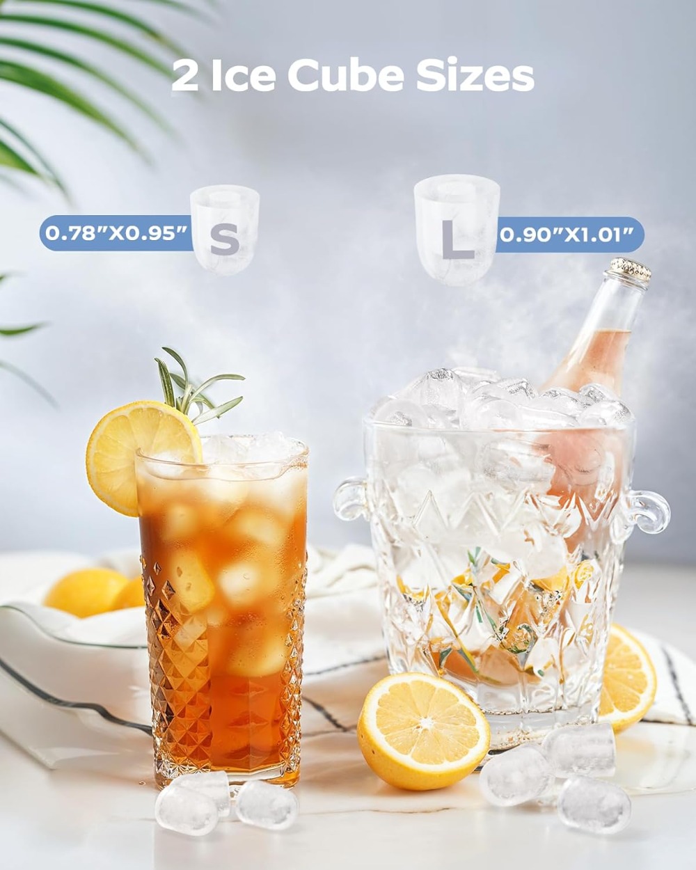 Ice Maker Countertop: 9 Cubes  - Camping Cooking Portable recensie en prijs