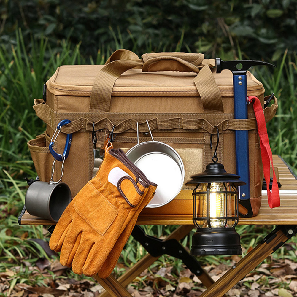 30L Camping Cooking Utensil Or - Camping Cooking Utensil Organizer recensie en prijs