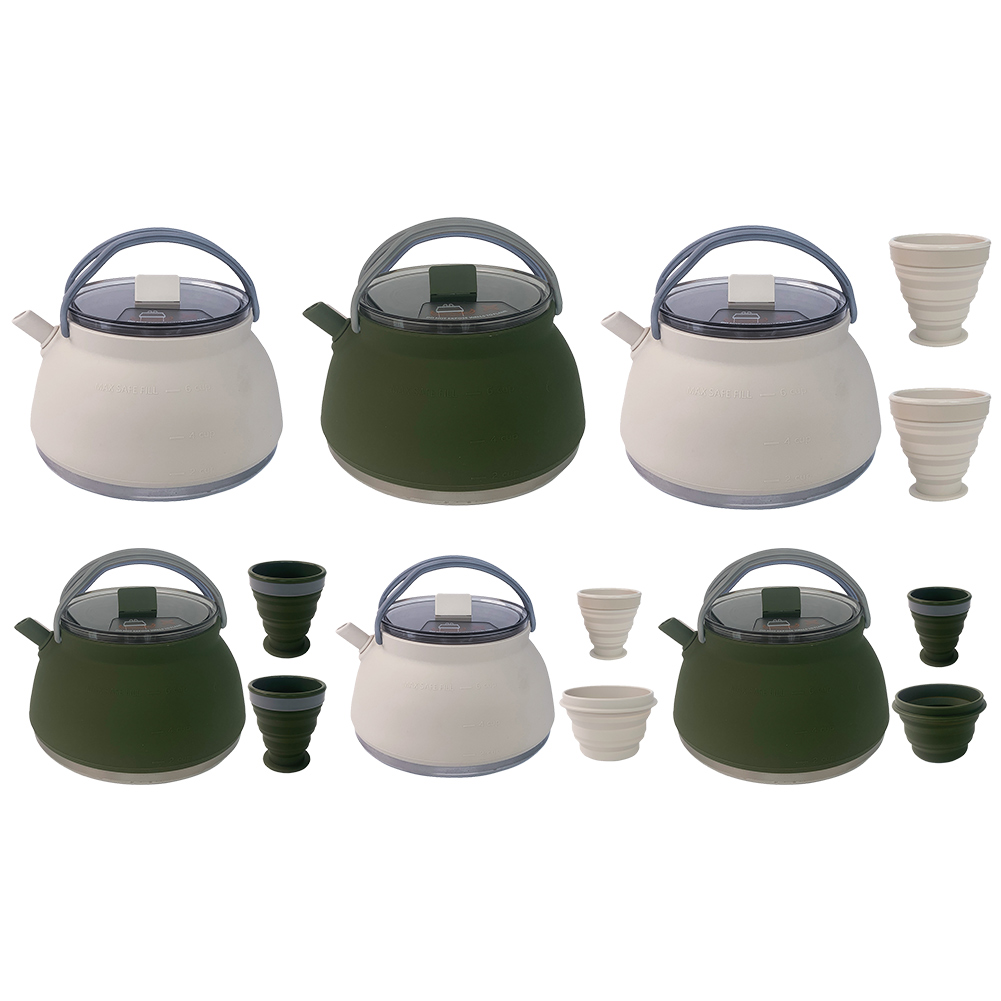 Outdoor Folding Silicone Kettl - Camping Cooking Handle recensie en prijs