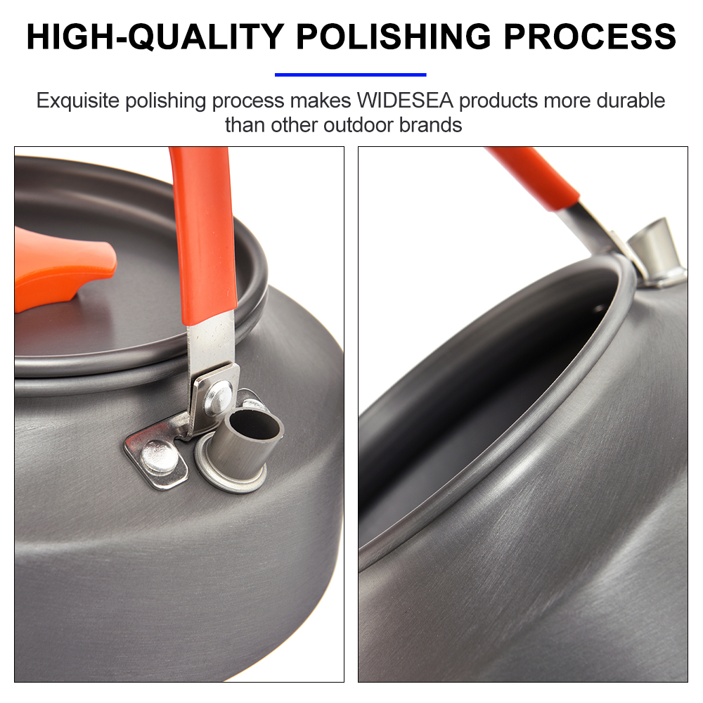 Widesea 1.1L 2L1.5L Camping Wa - Camping Cooking Kits recensie en prijs