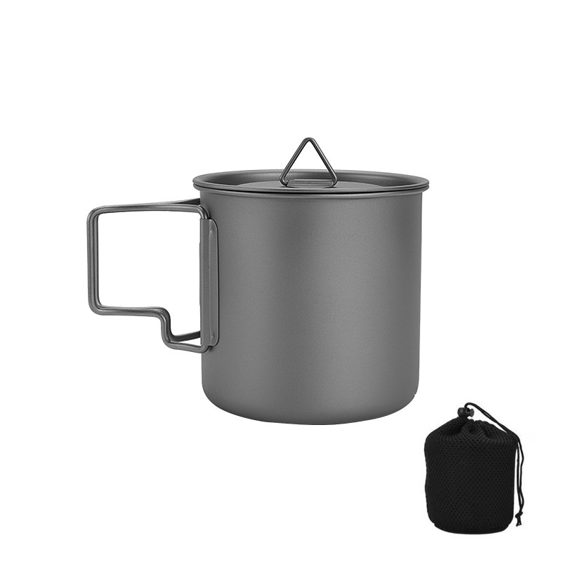 Titanium Camping Mug with Fold - Mess Kit Titanium recensie en prijs
