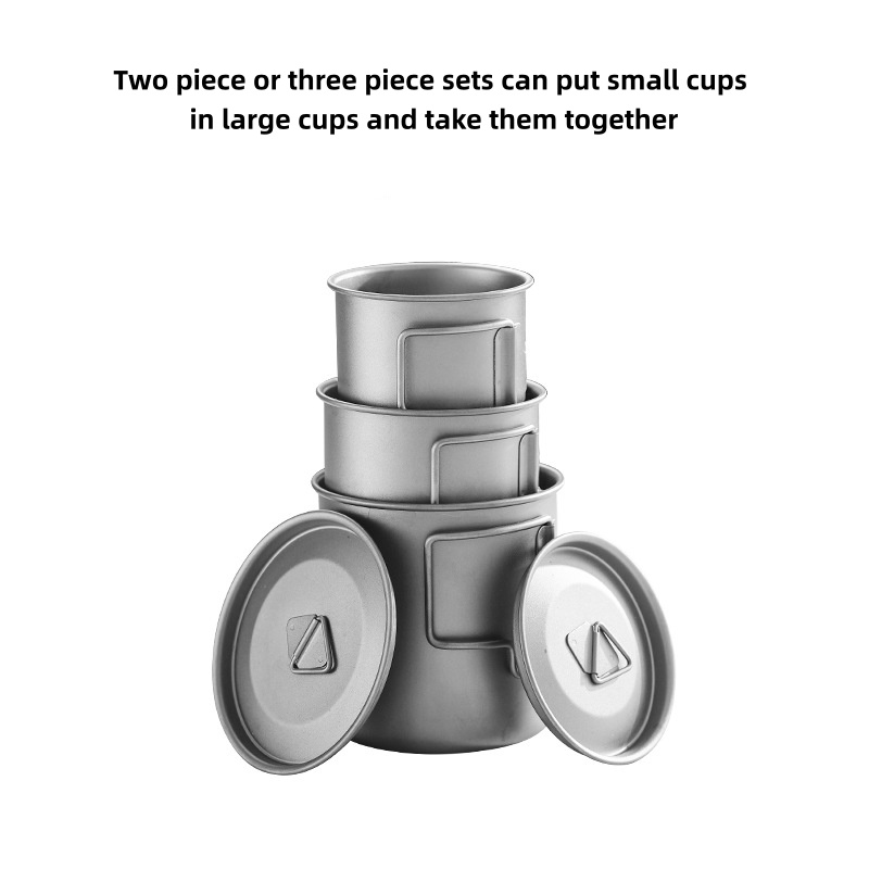 Titanium Camping Mug with Fold - Mess Kit Titanium recensie en prijs