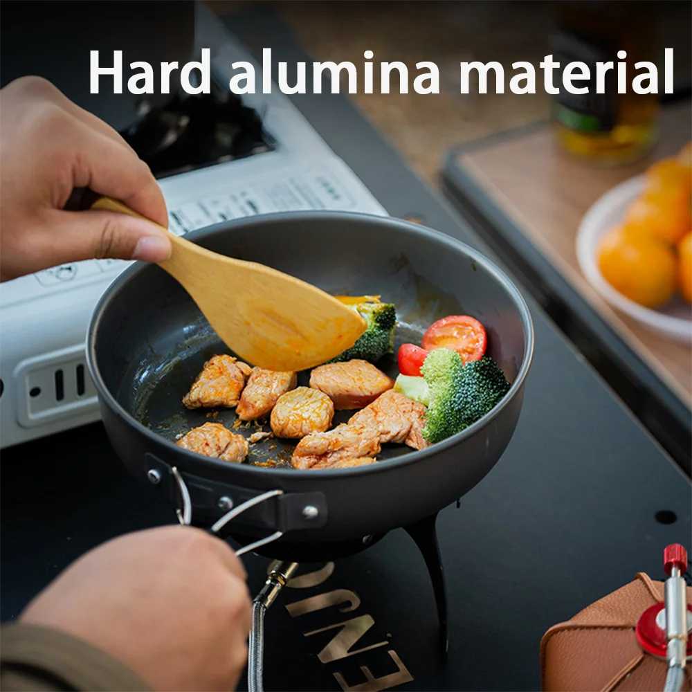 Outdoor large capacity cooking - Nesting Camping Cooking Set recensie en prijs