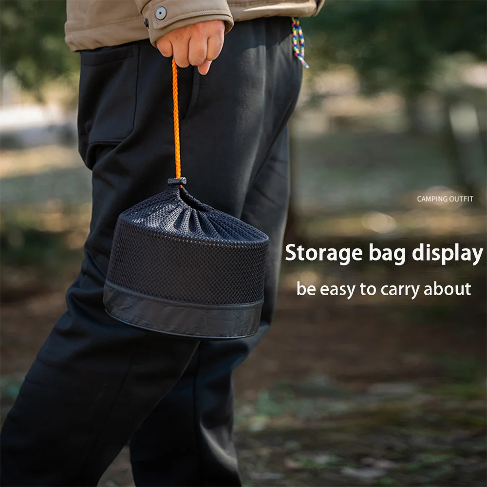 Outdoor large capacity cooking - Nesting Camping Cooking Set recensie en prijs