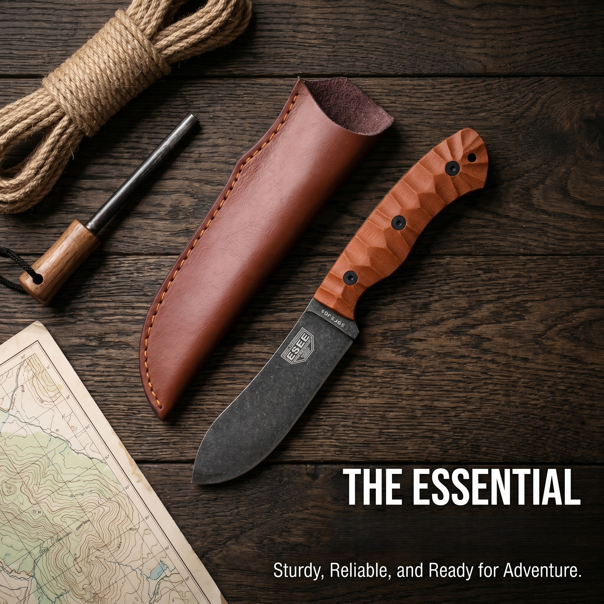 JG5 Fixed Blade with Sheath Ju - Camping Cooking Knives recensie en prijs