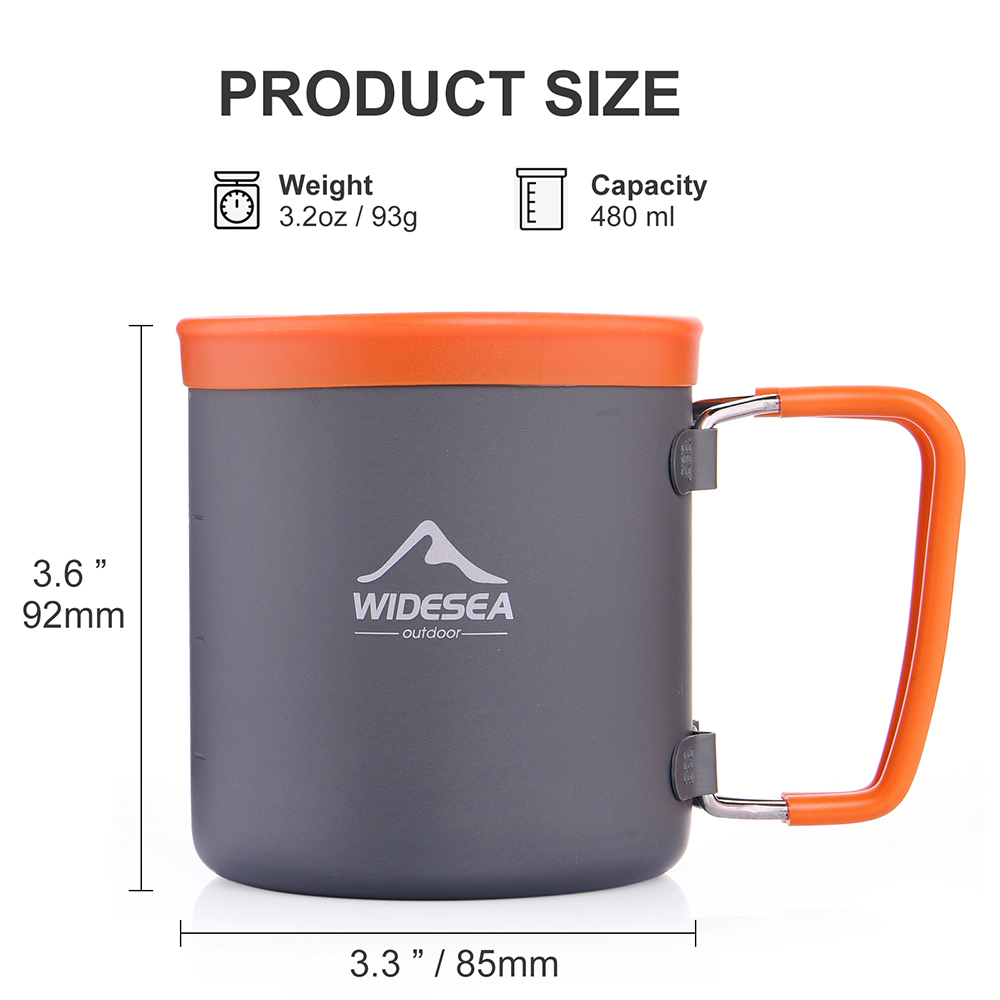 Widesea Camping Aluminum Cup O - Camping Cooking And Drinking recensie en prijs