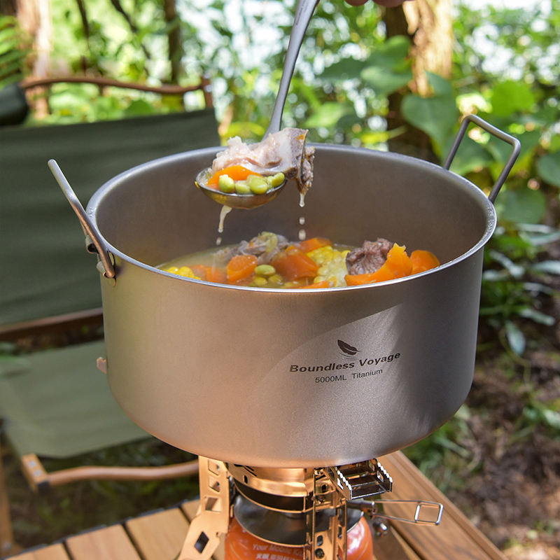 Boundless Voyage Titanium Pot  - Mess Kit Titanium recensie en prijs
