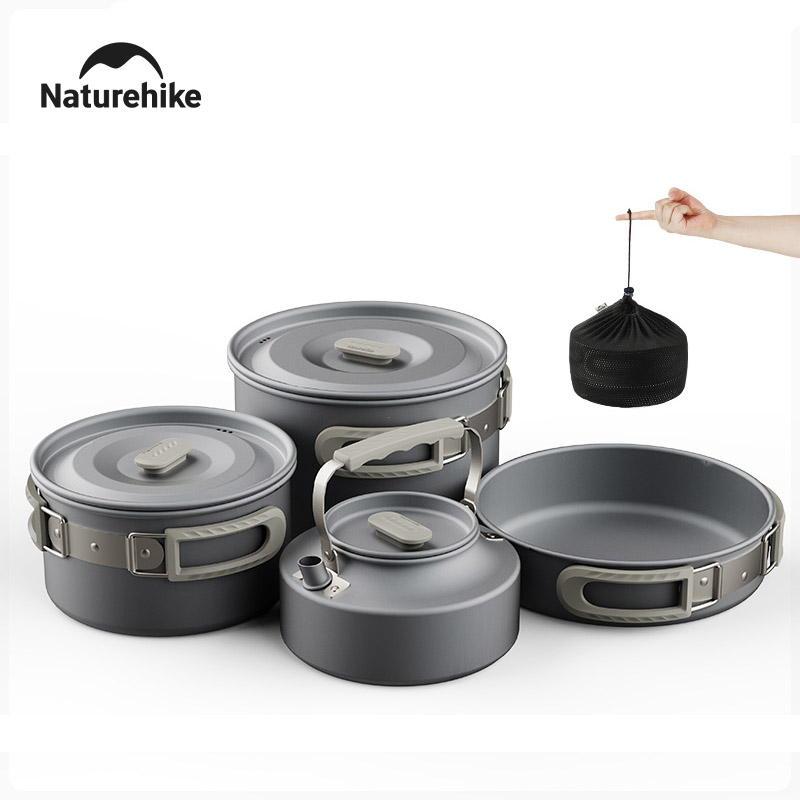 Naturehike Camping Cookware Ou - Camping Cooking Set 2 Person recensie en prijs