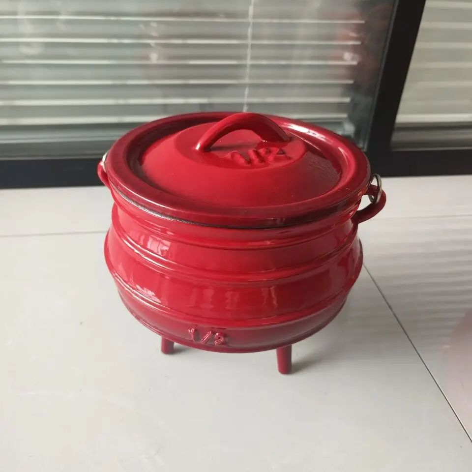 1/2# Cast Iron Enamel Dutch Ov - Camp Dutch Oven Cast recensie en prijs