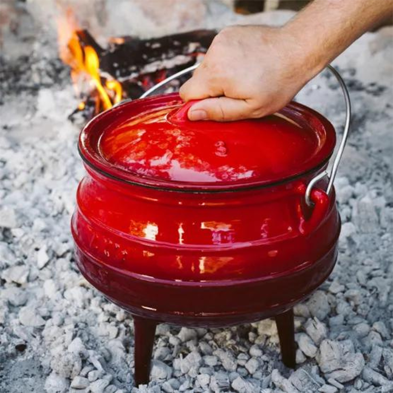 1/2# Cast Iron Enamel Dutch Ov - Camp Dutch Oven Cast recensie en prijs