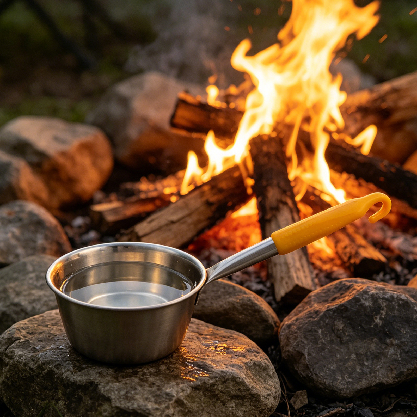 Portable Stainless Steel Water - Camping Cooking Handle recensie en prijs