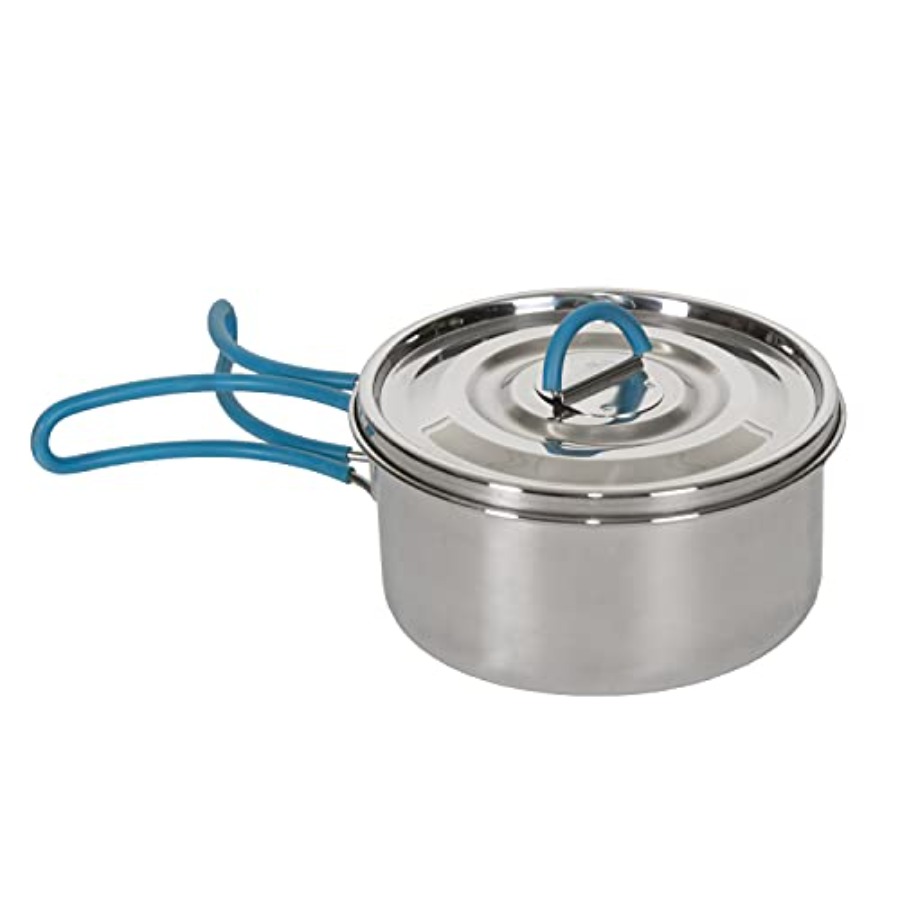 Stainless Steel Camping Cookwa - Nesting Camping Cooking Set recensie en prijs