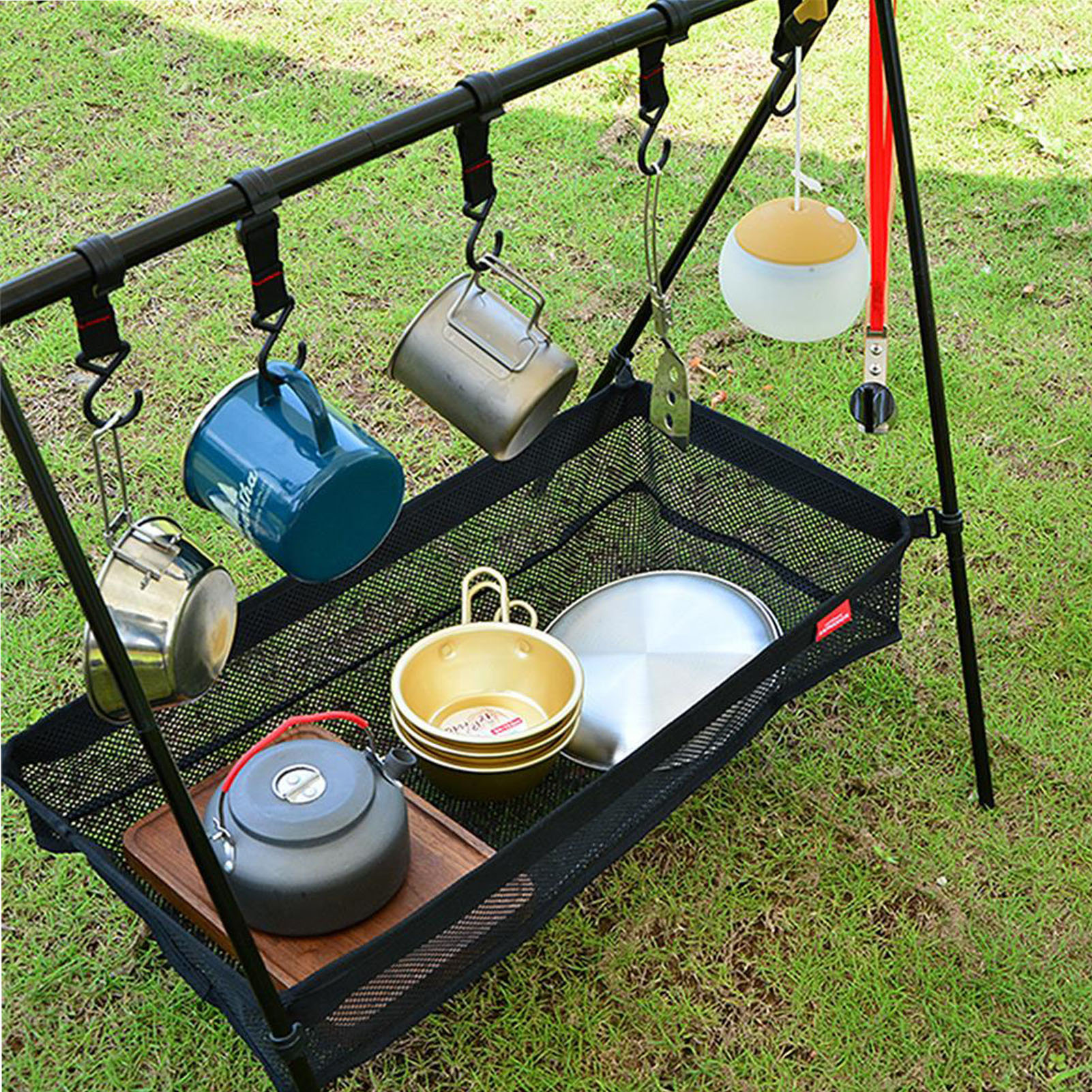 Picnic Under Table Storage Bag - Camping Cooking Basket recensie en prijs