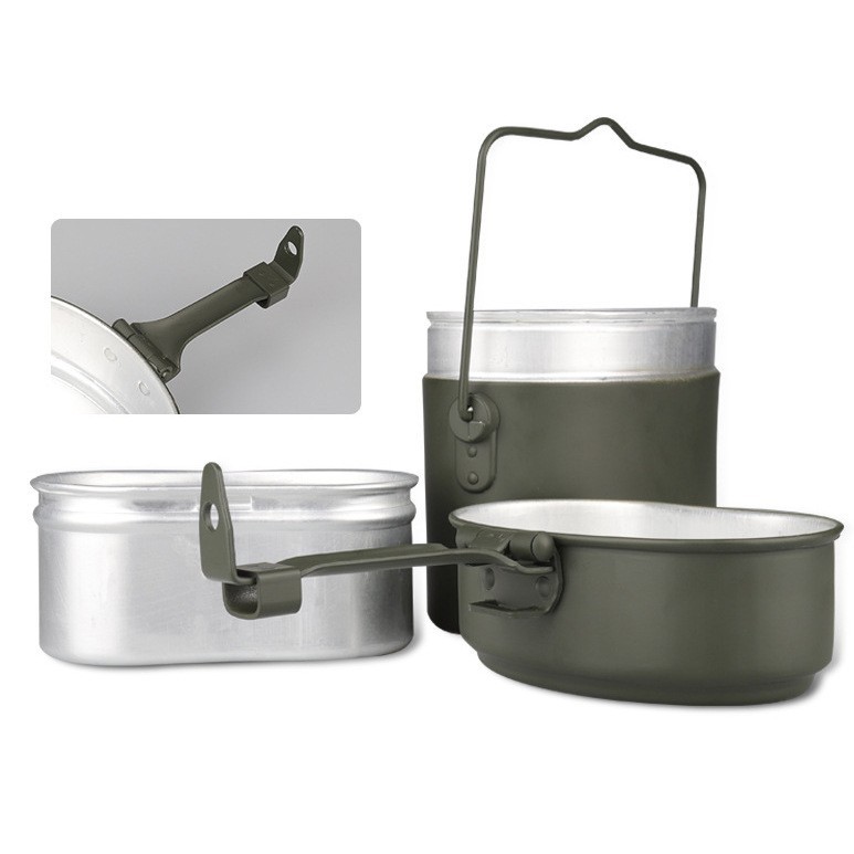 79 German lunch box, outdoor c - Mess Kit Titanium recensie en prijs