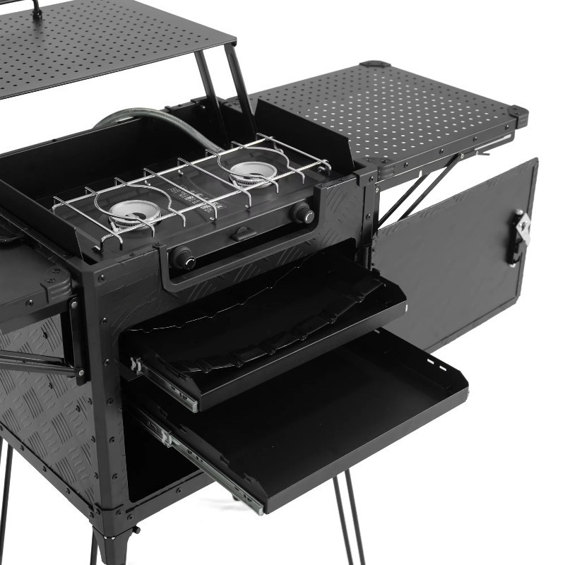 Hot-selling land camping kitch - Camping Cooking Table Foldable recensie en prijs