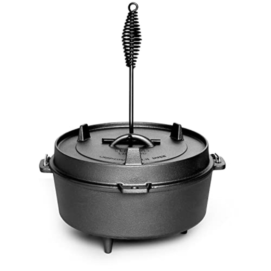 Pre-Seasoned Cast Iron Dutch O - Camp Dutch Oven Cast recensie en prijs