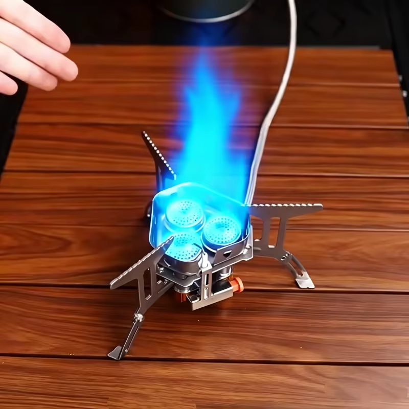 Three-head gas stove portable  - Camping Cooking Utensil Organizer recensie en prijs