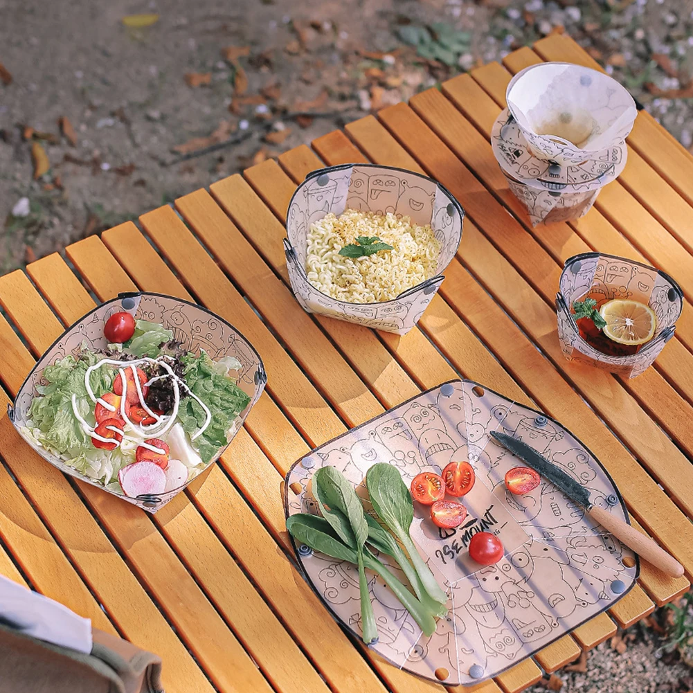 PP Foldable Dinnerware Portabl - Camping Cooking And Eating recensie en prijs