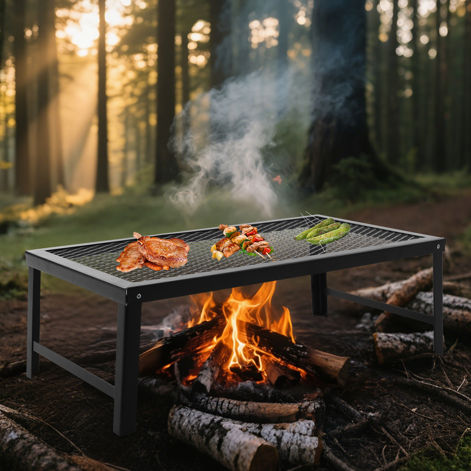 Portable Foldable Camping Gril - Camping Cooking Portable recensie en prijs