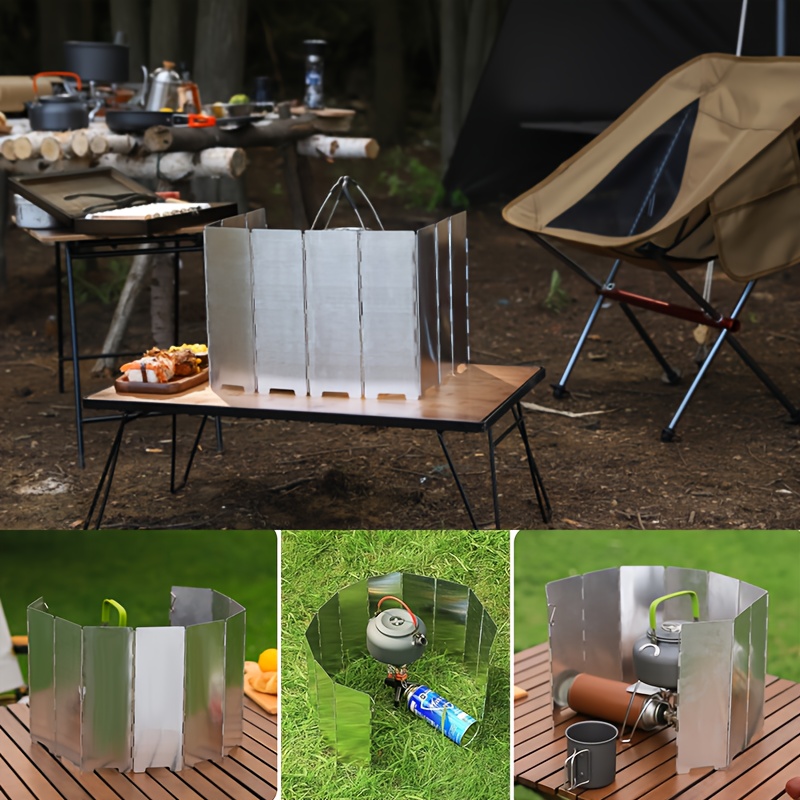 Portable aluminum alloy foldin - Camping Cooking Cover recensie en prijs