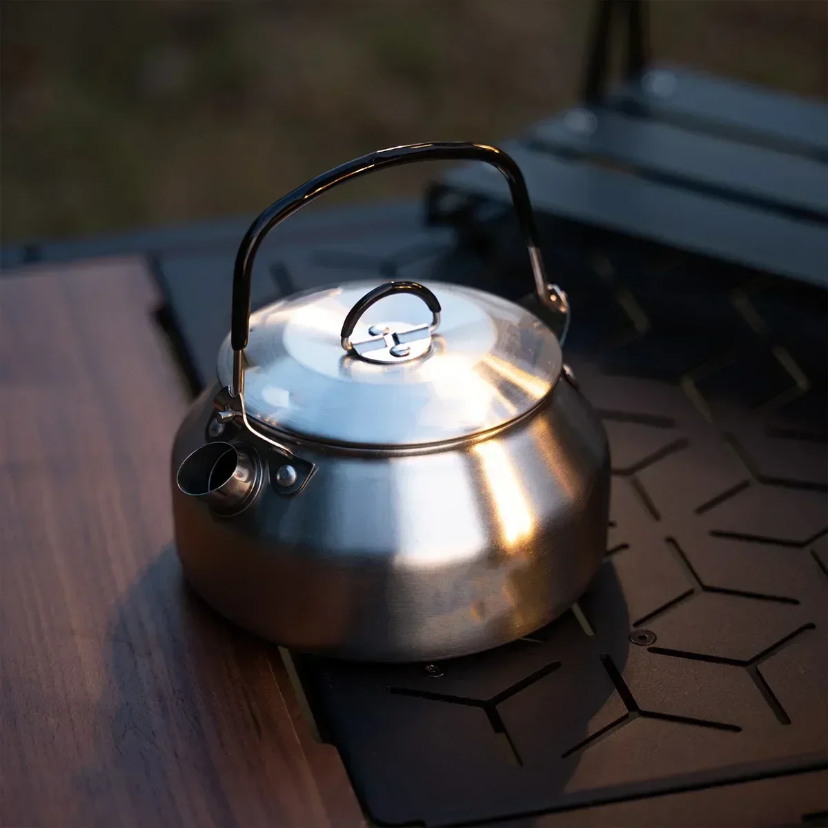 Stainless Steel Kettle 0.8L Po - Camping Cooking Pot Stainless Steel recensie en prijs