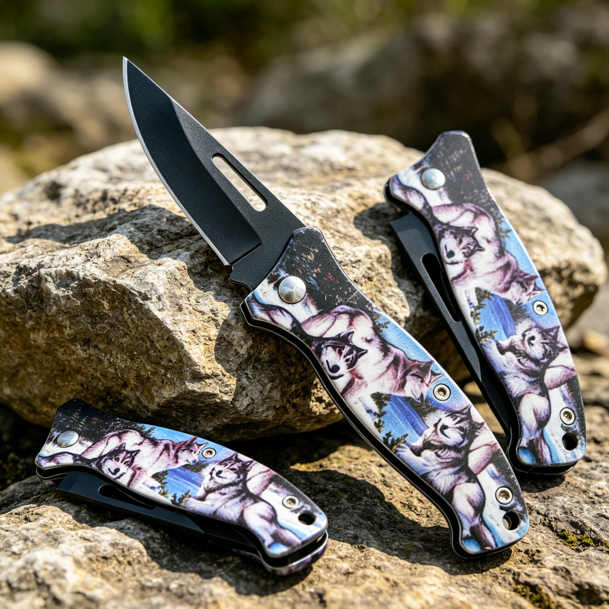 9/6/3/1Printed Folding Pocket  - Camping Cooking Knives recensie en prijs