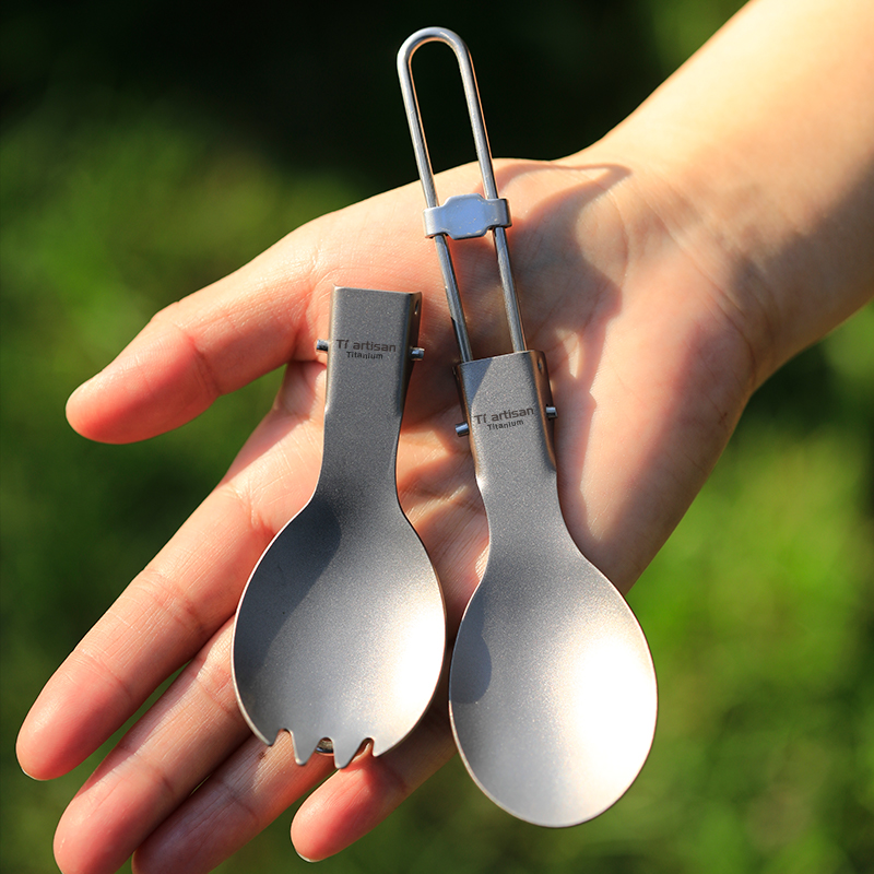 Tiartisan Titanium Spoon Spork - Mess Kit Titanium recensie en prijs