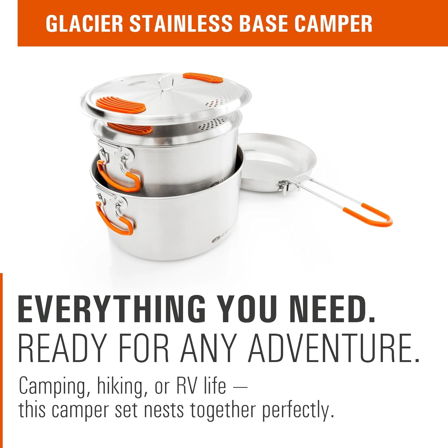 Stainless Steel Camping Cook S - Nesting Camping Cooking Set recensie en prijs