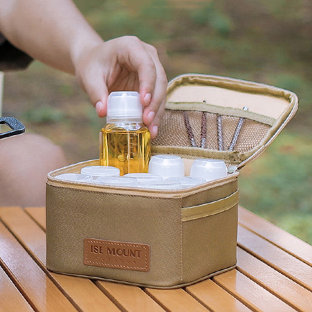 Seasoning Bottle Set Storage B - Camping Cooking Utensil Organizer recensie en prijs