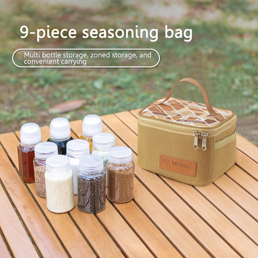 Seasoning Bottle Set Storage B - Camping Cooking Utensil Organizer recensie en prijs