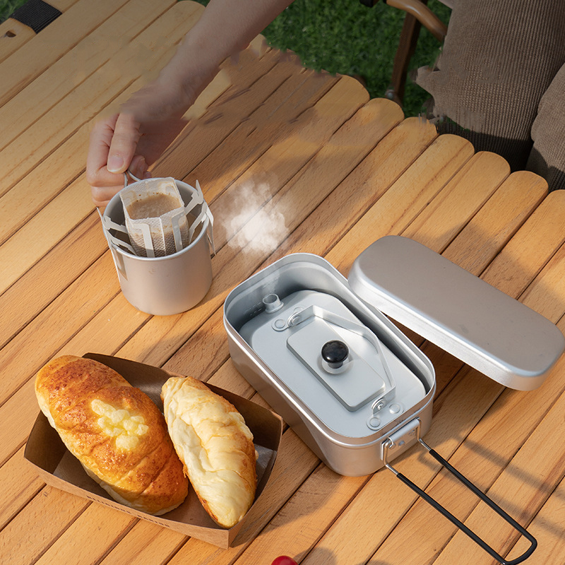 Ultralight Portable Picnic Cam - Camping Cooking Pot Stainless Steel recensie en prijs