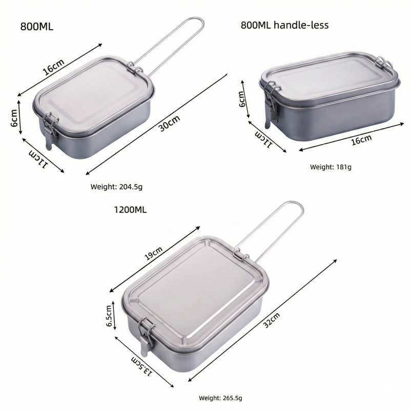 Titanium Lunch Box with Lid an - Mess Kit Titanium recensie en prijs