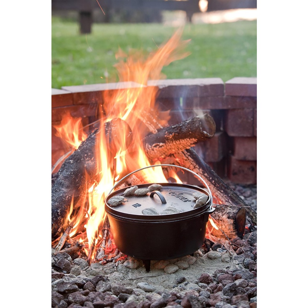 8 Quart Cast Iron Dutch Oven w - Camp Dutch Oven Cast recensie en prijs