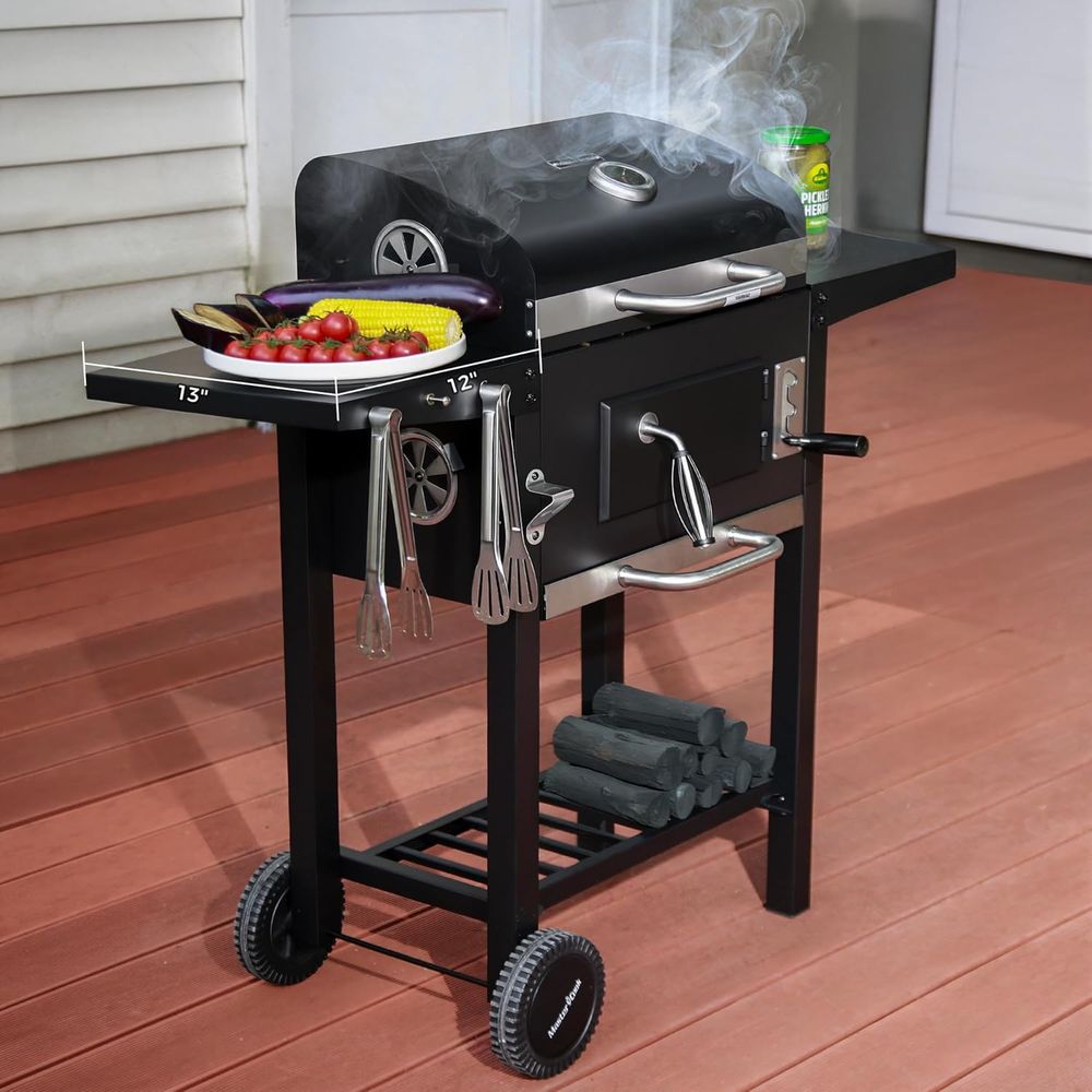 Portable Outdoor BBQ Grill wit - Camping Cooking Table Foldable recensie en prijs