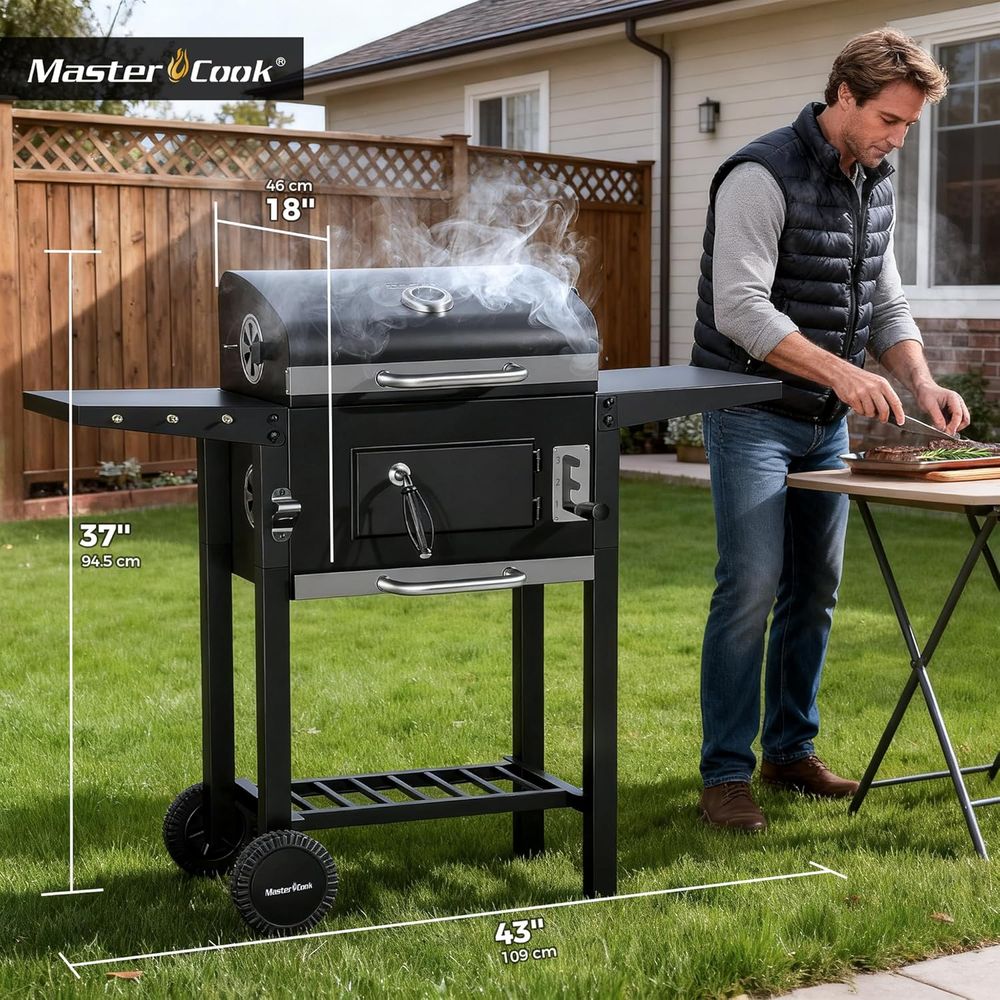 Portable Outdoor BBQ Grill wit - Camping Cooking Table Foldable recensie en prijs