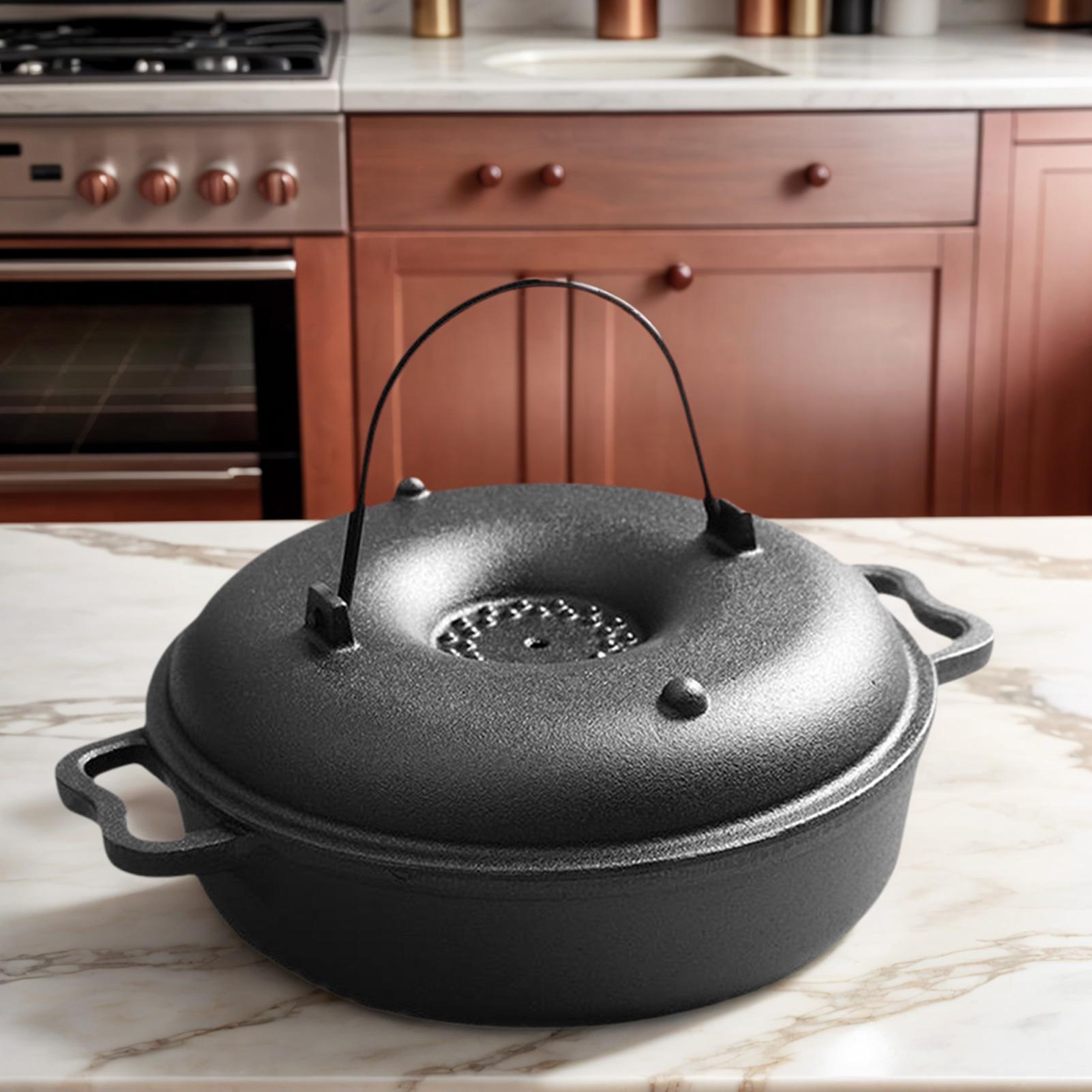 Cast Iron Cauldron For Cooking - Camp Dutch Oven Cast recensie en prijs