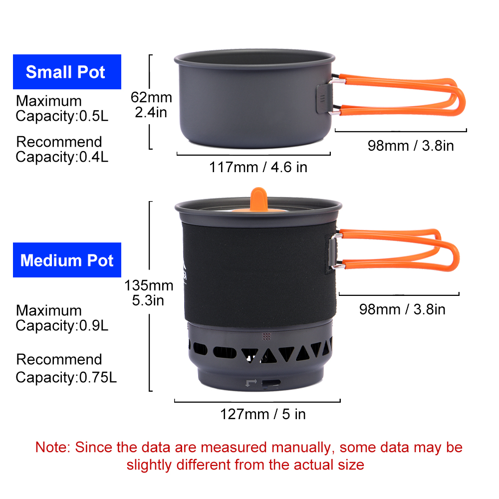 Widesea Camping Cooking System - Camping Cooking Set 2 Person recensie en prijs