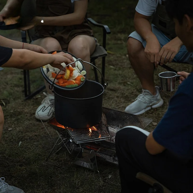 CAMPINGMOON Stainless Steel Fo - Camp Grill Portable Folding recensie en prijs